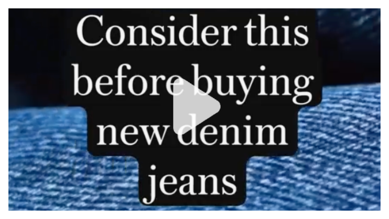 Thrift, Don't Drift: Save Water, Shop Secondhand Denim!